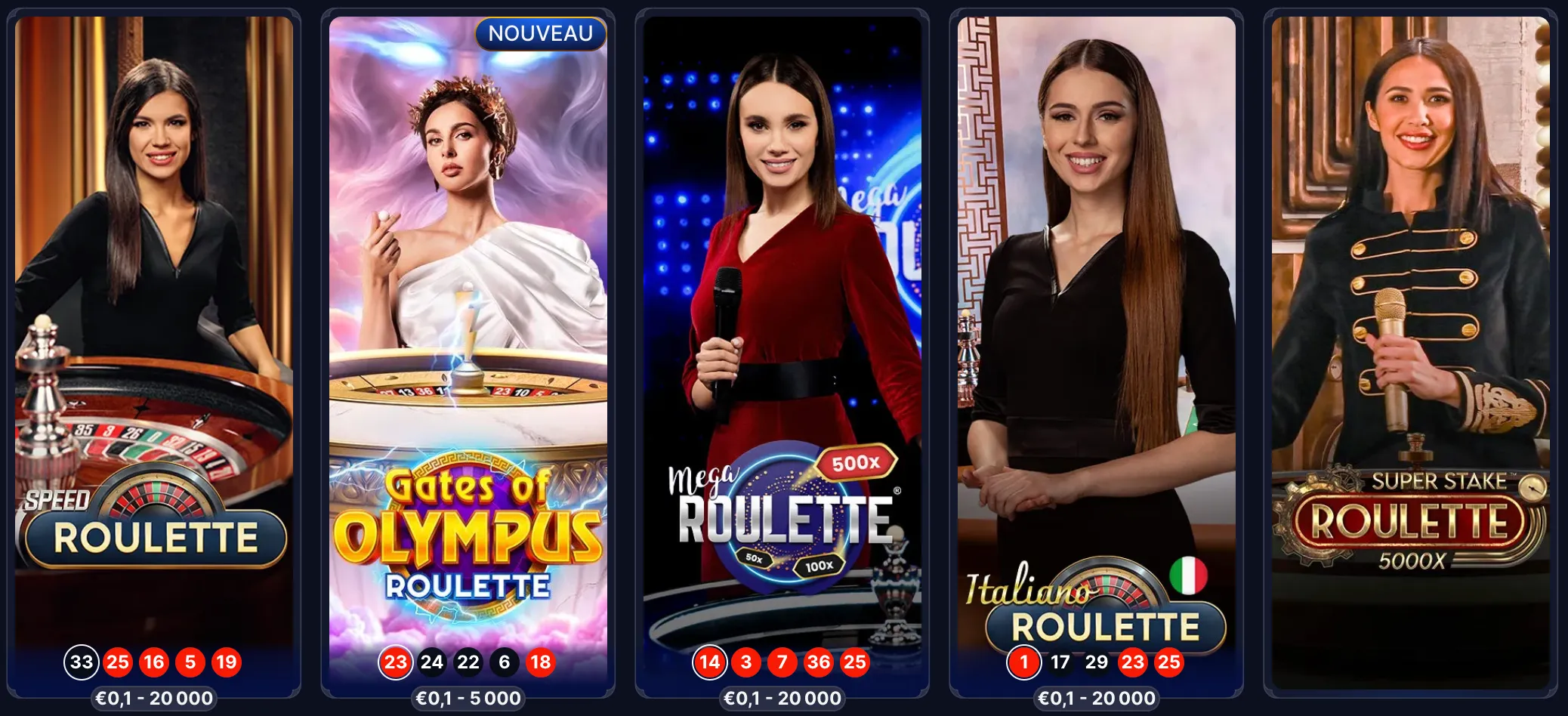 Live Casino Cazeus